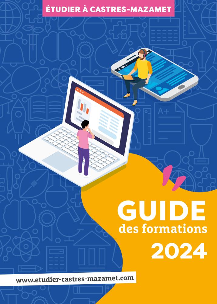 Couverture Guide des formations 2024-2025